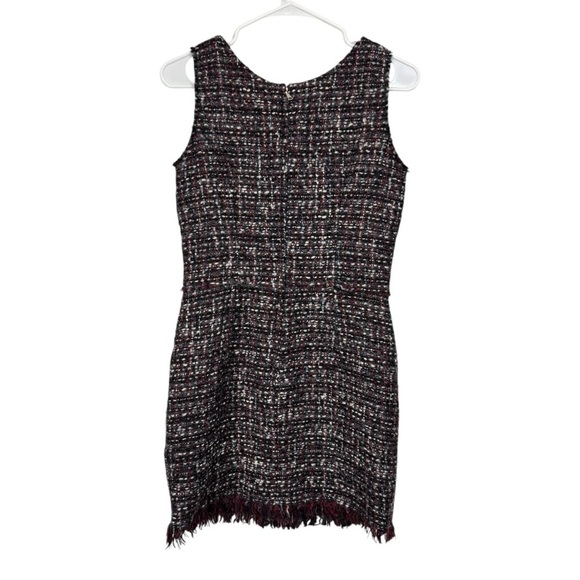 DOLCE & GABBANA Stunning Fringed Wool Tweed Boucle Dress 42 IT / 6 - 8 US - Picture 3 of 11